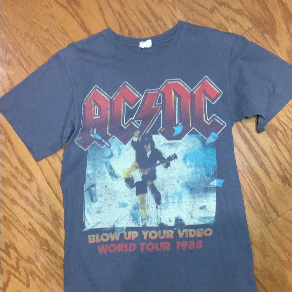 acdc tee vintage